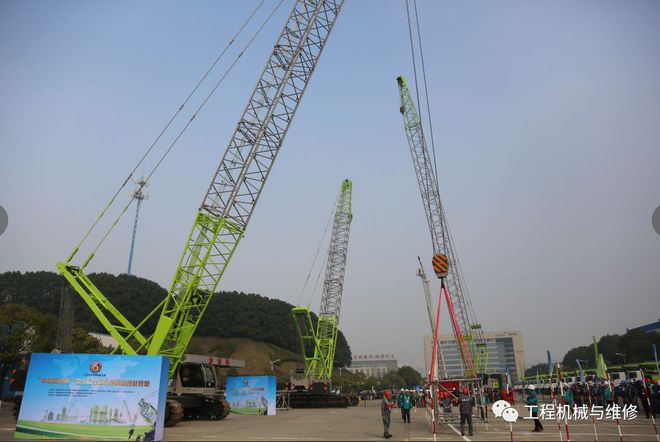 米乐M6：中联重科ZCC2600履带式起重机成全国吊装职业技能竞赛全国总决赛唯一指定用机(图6)