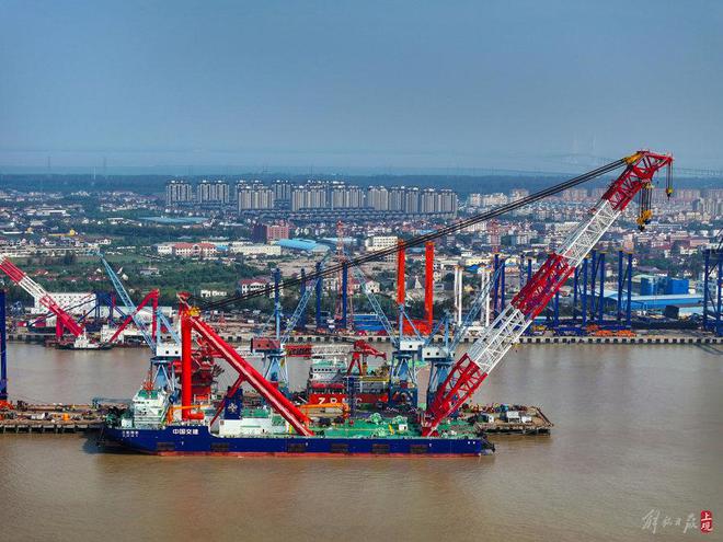 海上风电建设利器世界唯一“三航翔安”建造完成(图3)