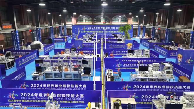 2024年世界职业院校技能大赛总决赛争夺赛高职组“机器人系统集成应用技术”赛项在山东职业学院开赛(图3)