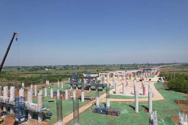 合肥“大外环”西环线建设加速推进(图1)