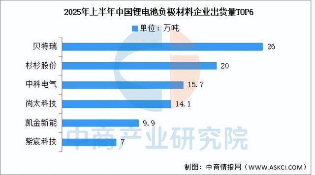 米乐M6：2025年中国负极材料行业市场前景预测研究报告（简版）(图6)