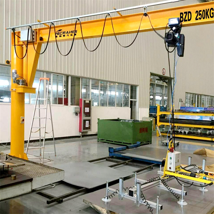 米乐M6：徐州单轨单梁旋转可折叠悬臂吊吊运装卸设备+-2024直+达+全+境(图2)