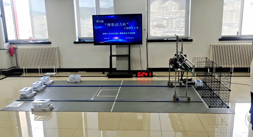 第九届“潍柴动力杯”大连理工大学机械工程创新创意大赛物流技术创意赛——物流技术（起重机）赛东北赛区域赛圆满落幕(图1)